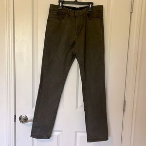 English laundry, forest green pants